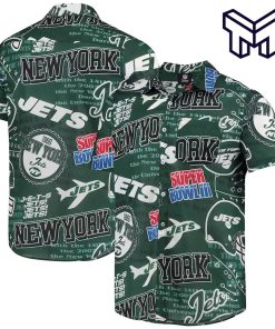 NFL New York Jets Hawaiian Green Hawaiian Shirt And Short