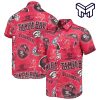 NFL Tampa Bay Buccaneers Hawaiian Red Hawaiian Shirt And Short