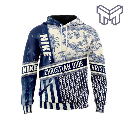 Nike Christian Dior Unisex 3D Hoodie 3D T-Shirt Zip 3D Hoodie Outfit For Men Women Luxury Brand Clothing1