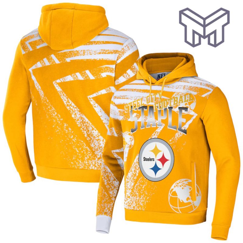 NFL Pittsburgh Steelers Team Pullover Jacket -Logo on Front 