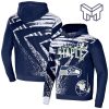 Seattle Seahawks NFL All Over Print Pullover Unisex 3D Hoodie 3D T-Shirt Zip 3D Hoodie - Navy