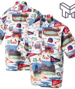 St. Louis Cardinals Hawaiian shirt, MLB Hawaiian shirt, hoặc Scenic Hawaiian shirt and short