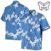 Texas Rangers Hawaiian shirt, MLB 50th State shirt, Rangers Hawaiian shirt and shorts, Heathered Royal Hawaiian shirt for Rangers fans.