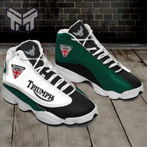 Triumph Motorcycles Air Jordan 13 Sneakers Shoes Luxury Brand Gifts For Men Women