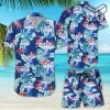 Blue Hawaiian Shirt - Bowling Hawaiian Shirt And Shorts