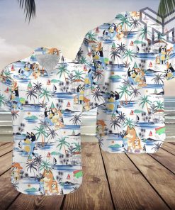 Bluey Hawaiian Shirt, Bluey Birthday Hawaiian Shirt And Shorts