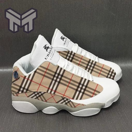 Burberry White Air Jordan 13 Sneakers Shoes Hot 2023