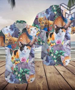 Cat Hawaiian Shirt For Men And Women, Cat Hawaiian Shirt And Shorts