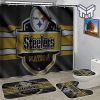 Decor with steelers bathroom sets shower curtain sets