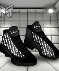 Dior Black Air Jordan 13 Sneakers Shoes