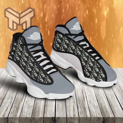 Dior Grey Air Jordan 13 Sneaker Shoes Hot 2023