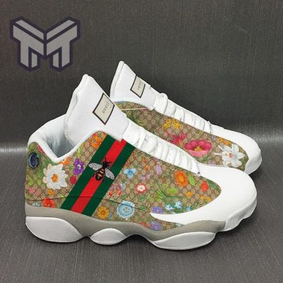 GC Gucci Bee Flowers Air Jordan 13 Sneakers Shoes