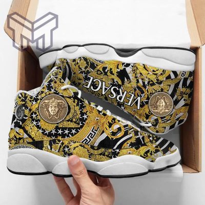 Gianni Versace Air Jordan 13 Sneakers Shoes GV Hot 2023