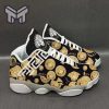 Gianni Versace Black Air Jordan 13 Sneakers Shoes