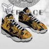 Gianni Versace Black Air Jordan 13 Sneakers Shoes Sport Hot 2023