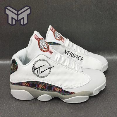 Gianni Versace White Air Jordan 13 Sneakers Shoes