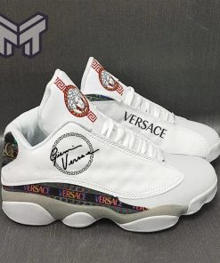 Gianni Versace White Air Jordan 13 Sneakers Shoes
