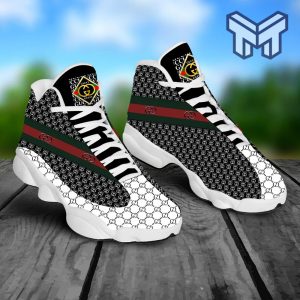 Gucci Flower Air Jordan 13 Sneakers Shoes - Muranotex Store