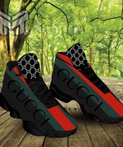 Gucci Black Red Air Jordan 13 Sneakers Shoes