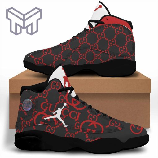 Gucci Black Red Air Jordan 13 Sneakers Shoes Hot 2023