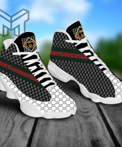 Gucci Black White GC Air Jordan 13 Sneakers Shoes