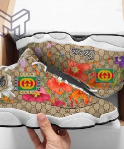 Gucci Flower Air Jordan 13 Sneakers Shoes