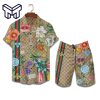 Gucci Hawaii Set Luxury Brand Fashion Hawaiian Shirt And Shorts Type 01