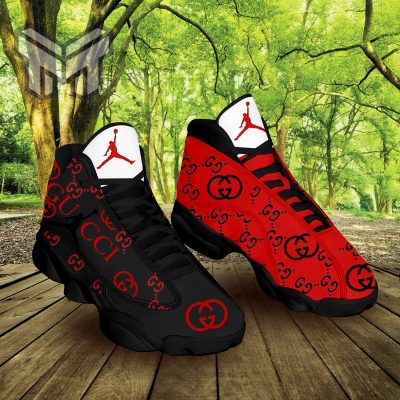 Gucci Jumpman Red Air Jordan 13 Sneakers Shoes