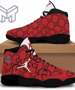 Gucci Red Air Jordan 13 Sneakers Shoes