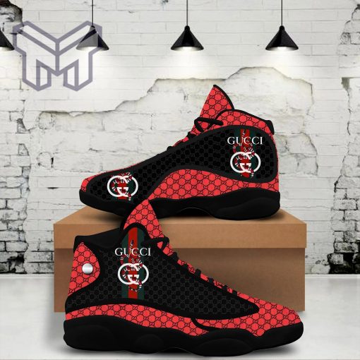 Gucci Red Snaker GC Air Jordan 13 Sneakers Shoes