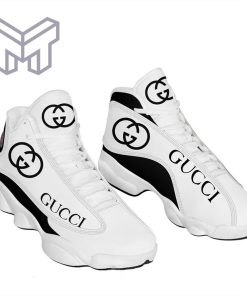 Gucci White Air Jordan 13 Sneakers Shoes