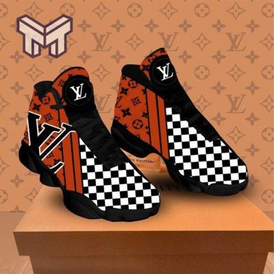 Louis Vuitton Air Jordan 13 Sneakers Shoes Version 4