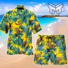 Louis Vuitton Banana Yellow Hawaii Set Luxury Brand Fashion Hawaiian Shirt And Shorts