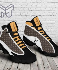 Louis Vuitton Black Air Jordan 13 Sneakers Shoes