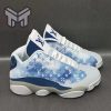 Louis Vuitton Blue White Air Jordan 13 Sneakers Shoes