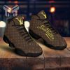 Louis Vuitton Brown Monogram Air Jordan 13 Sneakers Shoes