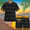 Louis Vuitton Grey Black Yellow Luxury Brand Fashion Hawaiian Shirt And Shorts