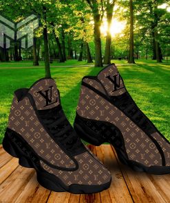 Louis Vuitton LV Brown Air Jordan 13 Sneakers Shoes