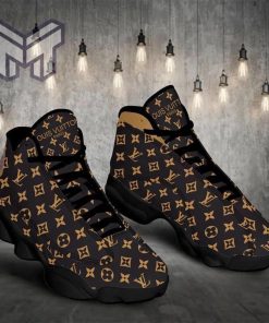 Louis Vuitton LV Retro Brown Air Jordan 13 Sneakers Shoes