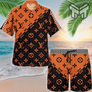 New] Louis Vuitton Monogram Hawaiian Shirt 