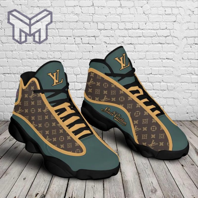 Louis vuitton monogram form jordan 13 hot louis vuittons Air Jordan 13  Sneakers Full Size For Fans Gifts For M… in 2023