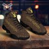 Louis Vuitton Paris Brown Air Jordan 13 Sneakers Shoes