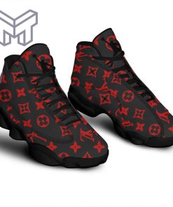 Louis Vuitton Paris Red Air Jordan 13 Sneakers Shoes