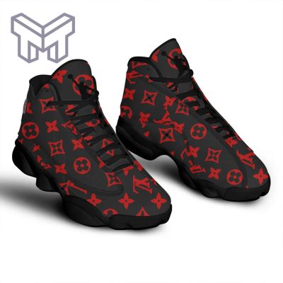 Louis Vuitton Paris Red Air Jordan 13 Sneakers Shoes