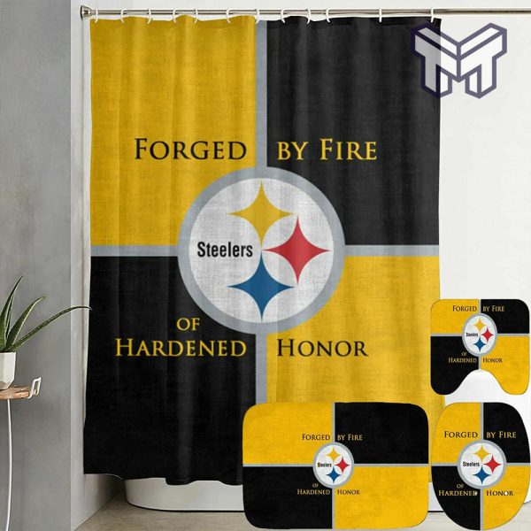 Pittsburgh steelers bathroom set- shower curtain set in 2023  Bathroom sets,  Bathroom sets shower curtains, Shower curtain sets