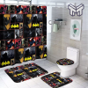 Super hero Batman Bathroom Sets, Shower Curtain Sets.