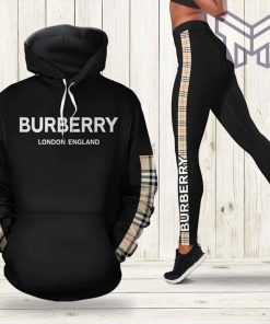 Burberry black hoodie leggings luxury brand clothing clothes outfit for women hot 2023