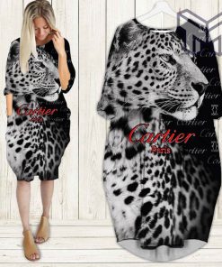 Cartier paris batwing pocket dress luxury brand clothing clothes outfit for women hot 2023