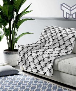 Chanel Fashion Luxury Brand Premium Blanket Fleece Living Room Luxury Blanket For Home