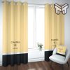 Chanel paris luxury window curtain curtain for child bedroom living room window decor,curtain waterproof with sun block